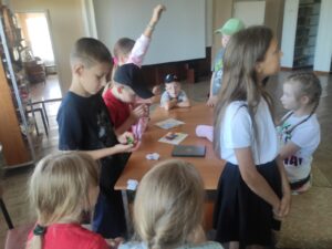 Летние каникулы в библиотеке