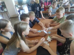 Летние каникулы в библиотеке